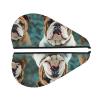 GDSHJKLW Funny English Bulldog Drying Hair Caps Super Absorbent Soft Hair Drying Towel Quick Dry Coral Velvet Hair Drying Cap Hair Turban for Women Wet Hair Long Thick Hair view 2