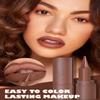Aaiffey Gradient Lip Liner Matte Crayon Lipstick Set, Flawless Contour and Gradual Ombre Effect Lip Pencil High Pigmented Smudge Proof Waterproof Easy to Use Cone Tip (04#+06#+07#) view 4