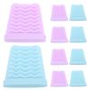 Healeved 10pcs Silicone Pore Spatula Cover for Blackhead Removal Tool Skin Scraper Sleeve for Facial Cleansing Professional and Home Use Easy to Various Spatulas view 1