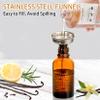 12 Pack 2oz Amber Glass Bottles for Vanilla Extract, Boston Round Leak-Proof Brown Glass Jars with Caps, Bonus Funnel - Ideal for Homemade Extracts, Essential Oils, DIY Christmas Party Gift Supplies view 3