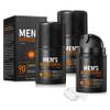 3PCS Men's Sunscreen,Men Face Moisturizer with SPF 90+ PA+++,Oil Control Refreshing Sun Screen for Daily Sun Care,Travel Size Mineral Sunscreen,Skin Care Sun screen Set view 1