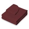 Bedding Bliss 3-Piece Massage Table Sheet Set Premium 600-Thread Count Soft Egyptian Cotton - Includes Massage Table Cover, Fitted Sheet and Face Rest Cover (Burgundy Solid) view 2