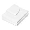 Bedding Bliss 3-Piece Massage Table Sheet Set Premium 600-Thread Count Soft Egyptian Cotton - Includes Massage Table Cover, Fitted Sheet and Face Rest Cover (White Solid) view 2