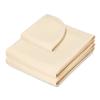 Bedding Bliss 3-Piece Massage Table Sheet Set Premium 600-Thread Count Soft Egyptian Cotton - Includes Massage Table Cover, Fitted Sheet and Face Rest Cover (Ivory Solid) view 2