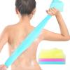3 Pieces Exfoliating Washcloth Body Back Scrubber Korean Exfoliating Luffah Towel Beauty Shower Loofah Luffa Net Sponge Japanese Beauty Cleaner Scrub Wash Cloth for Men Women Dead Skin Remove view 1