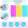 3 Pieces Exfoliating Washcloth Body Back Scrubber Korean Exfoliating Luffah Towel Beauty Shower Loofah Luffa Net Sponge Japanese Beauty Cleaner Scrub Wash Cloth for Men Women Dead Skin Remove view 2