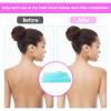 3 Pieces Exfoliating Washcloth Body Back Scrubber Korean Exfoliating Luffah Towel Beauty Shower Loofah Luffa Net Sponge Japanese Beauty Cleaner Scrub Wash Cloth for Men Women Dead Skin Remove view 3