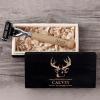 Custom Shaver with TEXT/LOGO,Personalized shaver gifts for fathers, boyfriends, husbands,Gift Box Optional: wood color, black view 3
