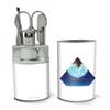 Superman Krypto Earth Shield Stainless Steel Manicure Pedicure Grooming Beauty Care Travel Kit view 2
