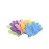 ADOCARN 4pairs Exfoliating Shower Gloves Nylon Bath Scrubber Mitts for Deep Cleaning Body Exfoliation and All Skin Types view 1