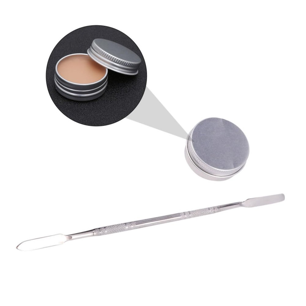 2pcs Special Effect Makeup Wax, Fake Scar Wax for Halloween, SFX Skin Wax for Realistic Wounds & Scars, Silver Scar Wax for Horror Makeup