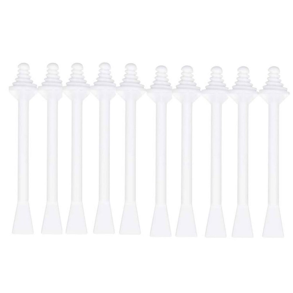 Joygoodta Nose Wax Sticks Nose Wax Applicator Kit Disposable Nostril Cleaning Spatulas Hair Removal 10PCS