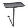 360 Degree Rotating Salon Tray, Salon Tray for Hair Stylist, Salon Tray Attached to Chair, Hair Stylist Steel Hairstylist Tray for Barber Chairs Hairdressing Tools Tattoo(Black) view 4