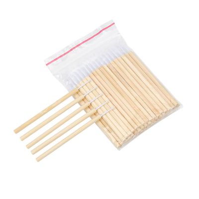 Didiseaon 50pcs Eyelash Cleaning Swabs for Extensions Makeup Removal and Detail Work Practical Cleaning Rods for and Home Use