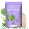 Mallowwax 2LB Aloe Hard Wax Beads, Hair Removal Wax for Full Body, Eyebrow, Legs, Bikini Brazilian Waxing - Perfect for Coarse and Fine Hair view 1