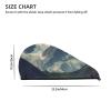 GDSHJKLW Alaska Mountains Drying Hair Caps Super Absorbent Soft Hair Drying Towel Quick Dry Coral Velvet Hair Drying Cap Hair Turban for Women Wet Hair Long Thick Hair view 4