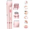 2025 New Razor Bikini Trimmer for Women, 2 in 1 Electric Lady Shaver, Dual-Head Electric Shaver, for Women Painless (Red) view 1