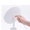 Desktop Vanity Mirror Desktop Makeup Mirror Led Mirror Fill Light with Storage Storage Pen Holder Desktop Makeup Mirror Suitable for Travel, Makeup, Office view 2