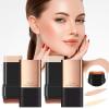 2025 Korean Hydrating Lightweight Foundation Stick with Brush, 2 in 1- Luxury Anti-Wrinkle Foudation Stick, Korea Flawless Eraser Foundation Stick, Double Head Foundation Stick (Brilliant White) view 2