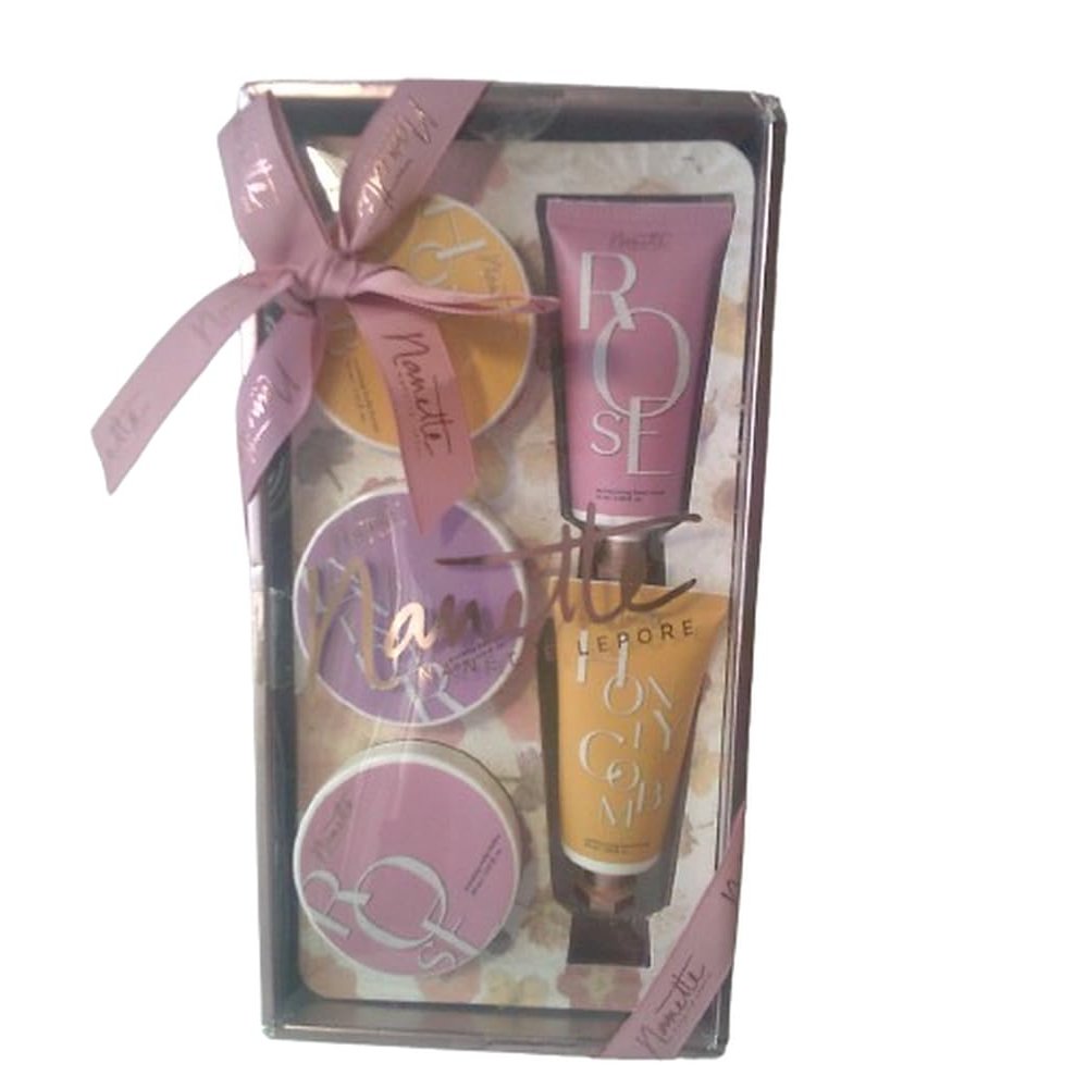 Honeycomb Rose 5 Piece Body butter and Hand cream Gift Set