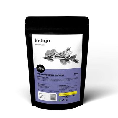 Natural Herbal Indigo Hair Care Powder for Women and Men - 200 gm