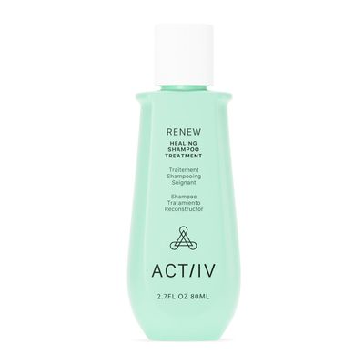 ACTIIV Renew Healing Shampoo Treatment | Improved Hair's Appearance, Promotes Scalp Health, Heals Damaged & Over-Processed Hair, Plant-Based, Color-Safe, Vegan, All Hair Types, 80 mL / 2.7 oz