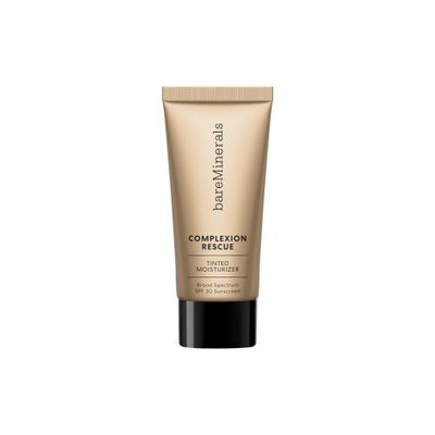 bareMinerals Complexion Rescue Tinted Moisturizer for Face with SPF 30, Travel Size, Tan Amber 07, Vegan, Cruelty-Free & Dermatologist-Tested