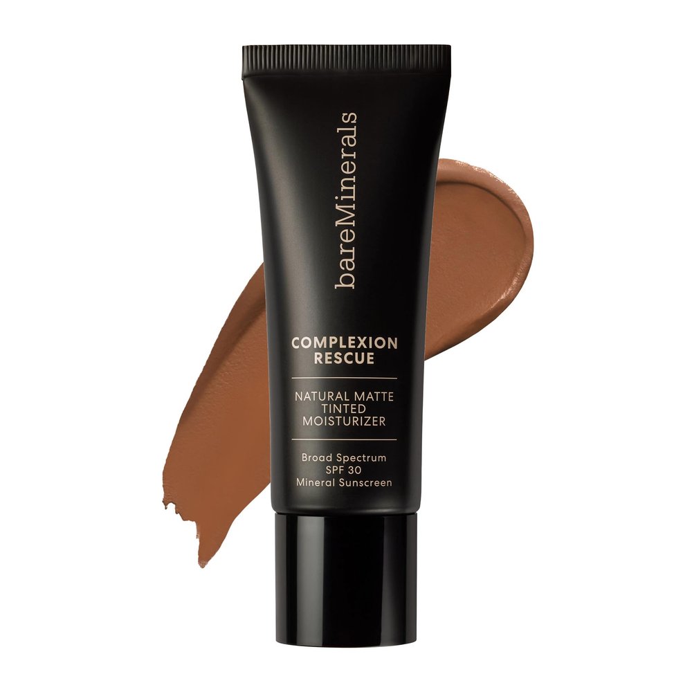 Complexion Rescue Natural Matte Tinted Moisturizer, Cinnamon 10.5, Vegan, Cruelty-Free & Dermatologist-Tested