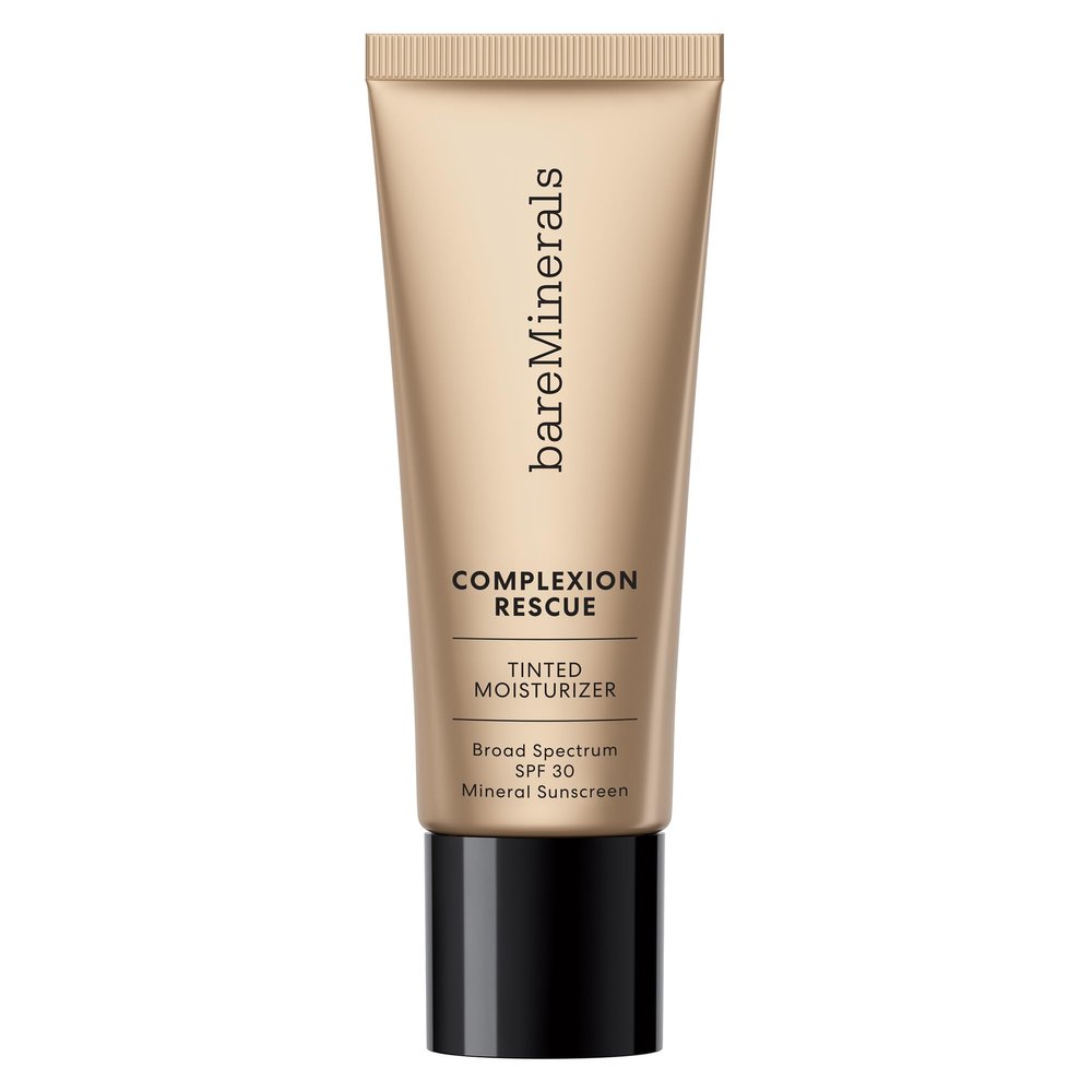 bareMinerals Complexion Rescue Tinted Moisturizer for Face with SPF 30, Full Size, Desert 6.5, Vegan, Cruelty-Free & Dermatologist-Tested