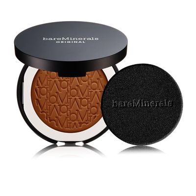 bareMinerals Original Pressed Powder Foundation Mineral SPF 15 Talc-Free, Luminous Finish, Buildable Coverage, Vegan, Clean Beauty
