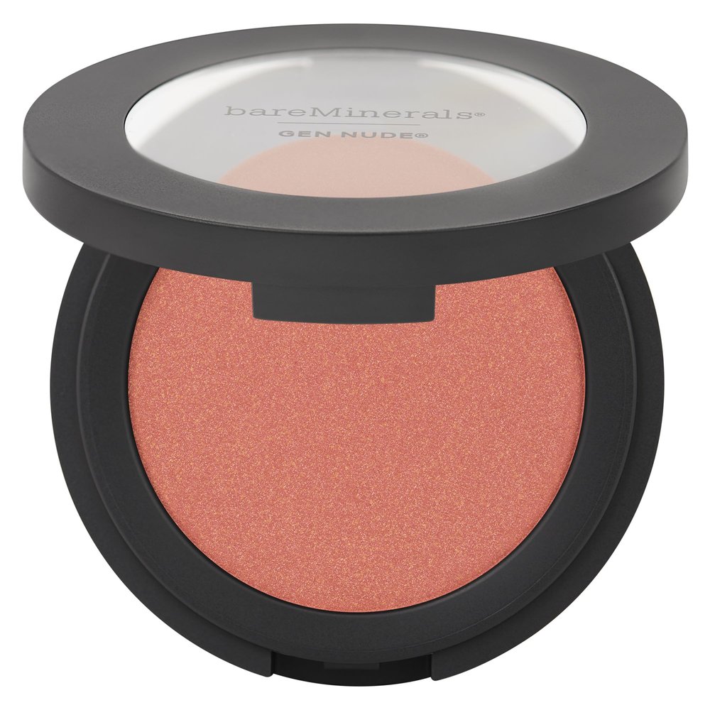bareMinerals Gen Nude Powder Blush, Peachy Keen, Vegan, Cruelty-Free & Dermatologist-Tested