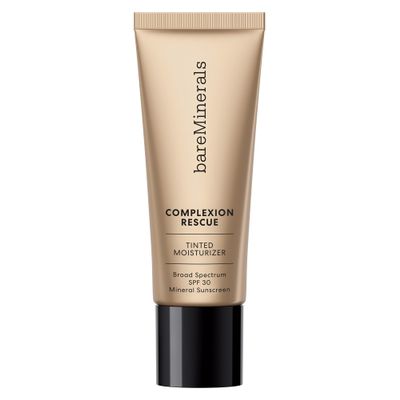bareMinerals Complexion Rescue Tinted Moisturizer for Face with SPF 30, Full Size, Sienna 10, Vegan, Cruelty-Free & Dermatologist-Tested