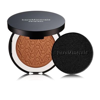bareMinerals Original Pressed Powder Foundation Mineral SPF 15 Talc-Free, Luminous Finish, Buildable Coverage, Vegan, Clean Beauty