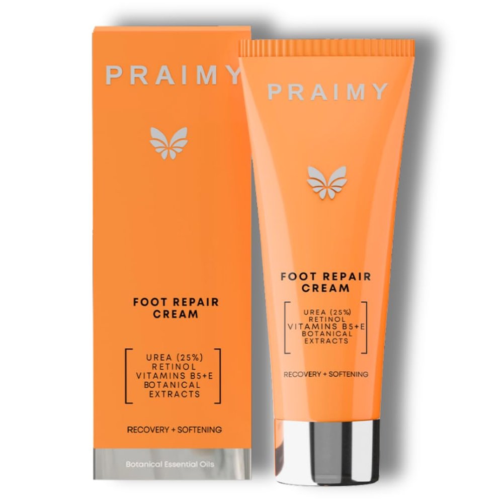 Foot and Elbow Cream  Urea Formula for Dry, Cracked Heels  Renewal & Softening Cream with Retinol, Vitamin B5 & E  Non-Greasy Formula for Dry Feet, Calluses & Rough Skin, 3.3 fl oz