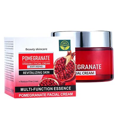 AICHUN BEAUTY Pomegranate Vitamin E Facial Cream Anti-Aging Revitalizing Skin Nourishing Face Skin Reduce Fine Lines 50g / 1.69fl.oz