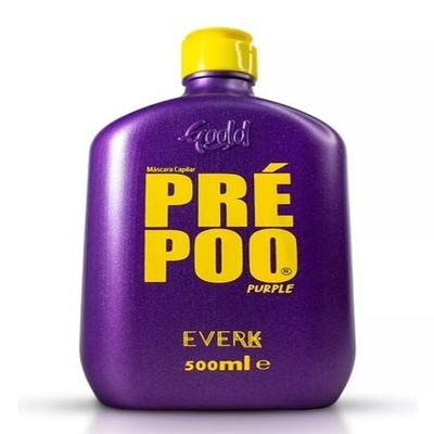 Gold Spell Pr Poo Purple - Hair Mask - 500ml (16.91oz) | Hair Protection & Volume Control