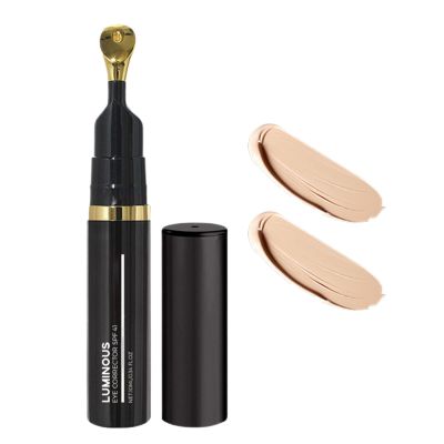Under Eye Concealer, 10ML SPF 41 Color Corrector for Dark Circles, Anti-Agings Luminous Eye Corrector for Tinted Eye, Peach Colour Corrector Under Eye Brightener, for Girls & Women