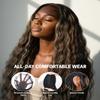 Megalook hair Glueless Wigs Human Hair Pre Plucked 6X5 HD Ombre Lace Front Wigs Human Hair Loose Deep Wave Wig Human Hair Closure Wig Loose Curly 1B/27 Highlight Wig 26 Inch view 3