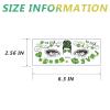 10 Sheets St Patricks Day Tattoos Shamrock Temporary Tattoos Face Stickers St Patricks Day Decorations Accessories for Adult view 2