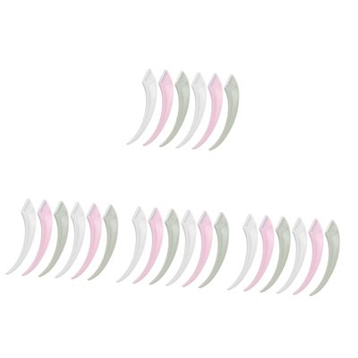 FOMIYES 24pcs Portable Facial Razor Women Eyebrow Shaver Hair Removal for Women Stainless Steel Trimmer