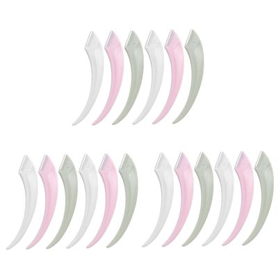 Didiseaon 18pcs Sleek Facial Razor Eyebrow Shaver Women Beauty Tool Stainless Steel Compact
