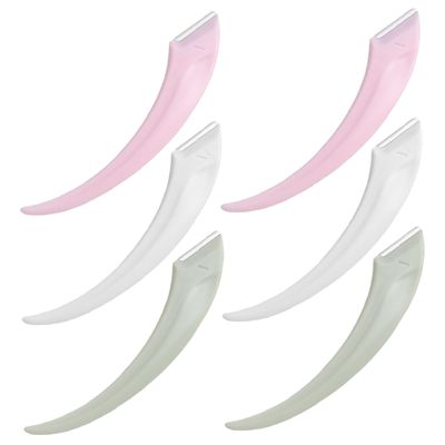 Didiseaon E Eyebrow Razor for Women Face Shaver Scissors Compact Portable Beauty Tool