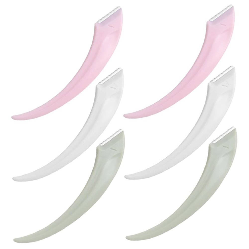 Didiseaon E Eyebrow Razor for Women Face Shaver Scissors Compact Portable Beauty Tool