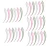 Didiseaon 30pcs Stainless Steel Eyebrow Portable Facial Shaver for Women Eyebrow Trimmer Protective Design for Travel Daily Grooming in White Green view 1