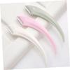 Didiseaon 30pcs Stainless Steel Eyebrow Portable Facial Shaver for Women Eyebrow Trimmer Protective Design for Travel Daily Grooming in White Green view 4