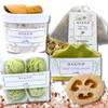 Rock the Top | 6 Lemongrass Rosemary Self Care Gifts for Women, Aromatherapy Epsom Salt Bath Soak, Lavender Soap, Bath Bombs, Bath Salts with Plant Based Loofa Dry Brushing Body Brush Gift view 1
