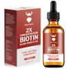 Biotin Beard Balm for Men & Conditioning Beard Wax and Growth Beard Growth Oil with 2X Concentration Biotin for Men, Hydrates & Thickens Facial Hair view 2