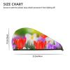 GDSHJKLW Spring Flowers Drying Hair Caps Super Absorbent Soft Hair Drying Towel Quick Dry Coral Velvet Hair Drying Cap Hair Turban for Women Wet Hair Long Thick Hair view 4