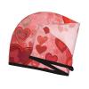 GDSHJKLW Love Heart Shape Drying Hair Caps Super Absorbent Soft Hair Drying Towel Quick Dry Coral Velvet Hair Drying Cap Hair Turban for Women Wet Hair Long Thick Hair view 3