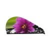 GDSHJKLW Purple Flower with Black Stone Drying Hair Caps Super Absorbent Soft Hair Drying Towel Quick Dry Coral Velvet Hair Drying Cap Hair Turban for Women Wet Hair Long Thick Hair view 1